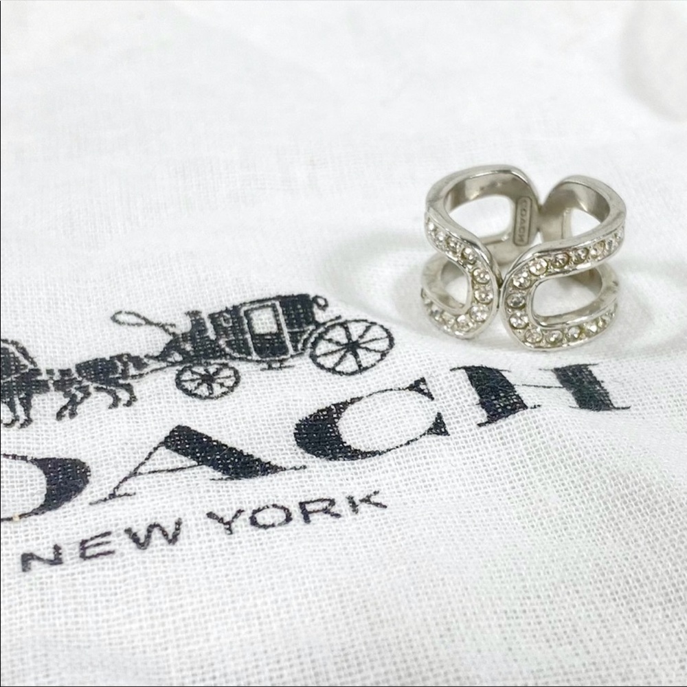 Coach Sterling Silver Ring/Pendent